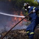 Υπό μερικό έλεγχο τέθηκε πυρκαγιά σε δασική έκταση στην περιοχή Κιτίκι Φαρσάλων