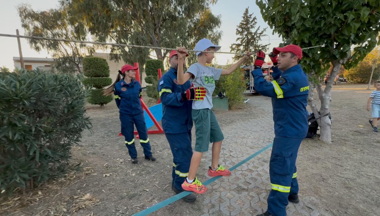 Ημέρα σχολικού αθλητισμού με τα μάτια ενός πυροσβέστη... 11ο fire camp
