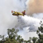 Πυρκαγιά σε δασική έκταση στις Κάτω Βελιτσές Αχαΐας