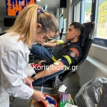 Μεγάλη συμμετοχή στην εθελοντική αιμοδοσία της 1ης ΕΜΟΔΕ