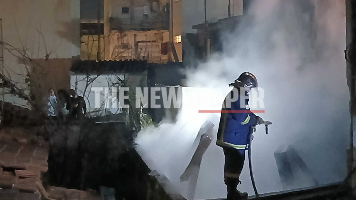 Πυρκαγιά σε διαμέρισμα επί της οδού Αγίου Βασιλείου στον Βόλο