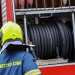 Πυρκαγιά σε αποθηκευτικό χώρο στο Γαλαξίδι Φωκίδας