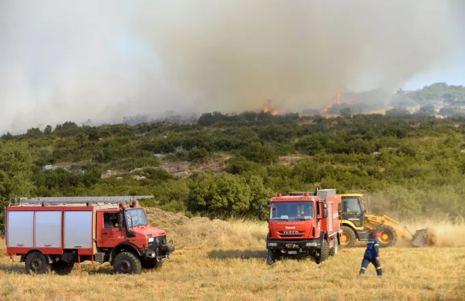 Πυρκαγιά σε αγροτοδασική έκταση στη Νικόπολη Πρέβεζας