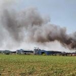 Πυρκαγιά σε κτηνοτροφική εγκατάσταση στην αγροτική περιοχή Πυλαίας Έβρου