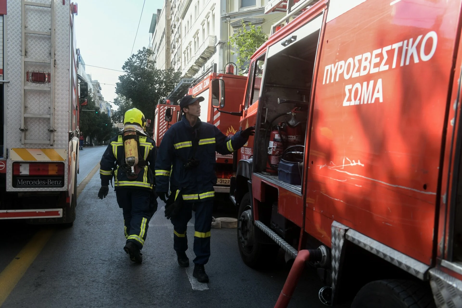 Συμβάντα ημέρας από το Πυροσβεστικό Σώμα
