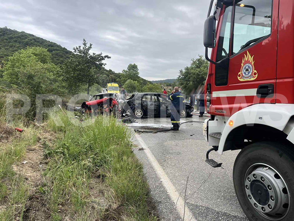Σορός εντοπίστηκε μετά από πυρκαγιά σε Ι.Χ. στον Άγιο Ανδρέα Καβάλας