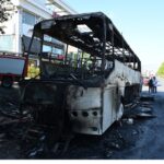 Πυρκαγιά σε λεωφορείο επί της Λεωφόρου Αθηνών στο Χαϊδάρι