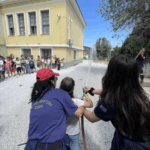 Μυτιλήνη: Εκπαιδευτική επίσκεψη του Εθελοντικού Πυροσβεστικού Κλιμακίου Γέρας στο Δημοτικό Σχολείο Κάτω Τρίτους