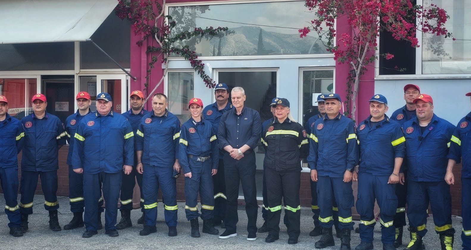 Επίσκεψη Ευ. Τουρνά στη Διοίκηση Π.Υ. Ανατολικής Αττικής