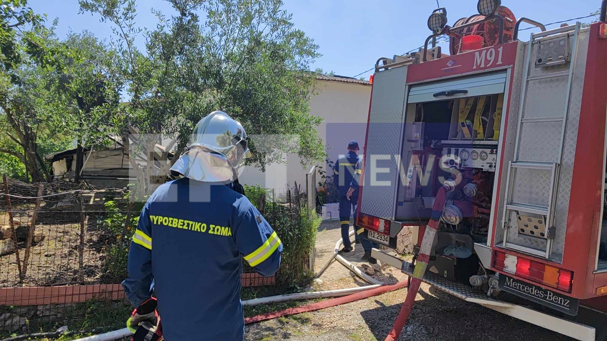 Πρέβεζα: Νεκρή ηλικιωμένη μετά από πυρκαγιά σε σπίτι