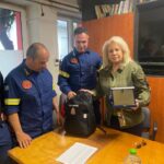 Επίσκεψη της Αντιπεριφερειάρχη Μαγνησίας στην Π.Υ – Δωρεά εξοπλισμού και στήριξη ενόψει της αντιπυρικής περιόδου
