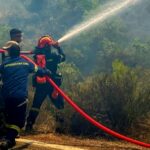 Πυρκαγιά σε χορτολιβαδική έκταση στην αγροτική περιοχή Καβησου Αρδάνιου Έβρου
