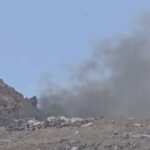 Πυρκαγιά σε χώρο εναπόθεσης απορριμμάτων στη Μύκονο