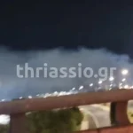 Πυρκαγιά σε αποθηκευτικό χώρο επιχείρησης στη Μάνδρα