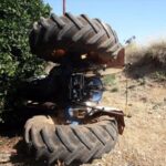 Χωρίς τις αισθήσεις του ανασύρθηκε άνδρας μετά από ανατροπή γεωργικού ελκυστήρα στην περιοχή Ελαιόφυτο Αιτωλοακαρνανίας