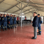 Στην 2η Ειδική Μονάδα Δασικών Επιχειρήσεων ο Σπύρος Κουλκουδίνας