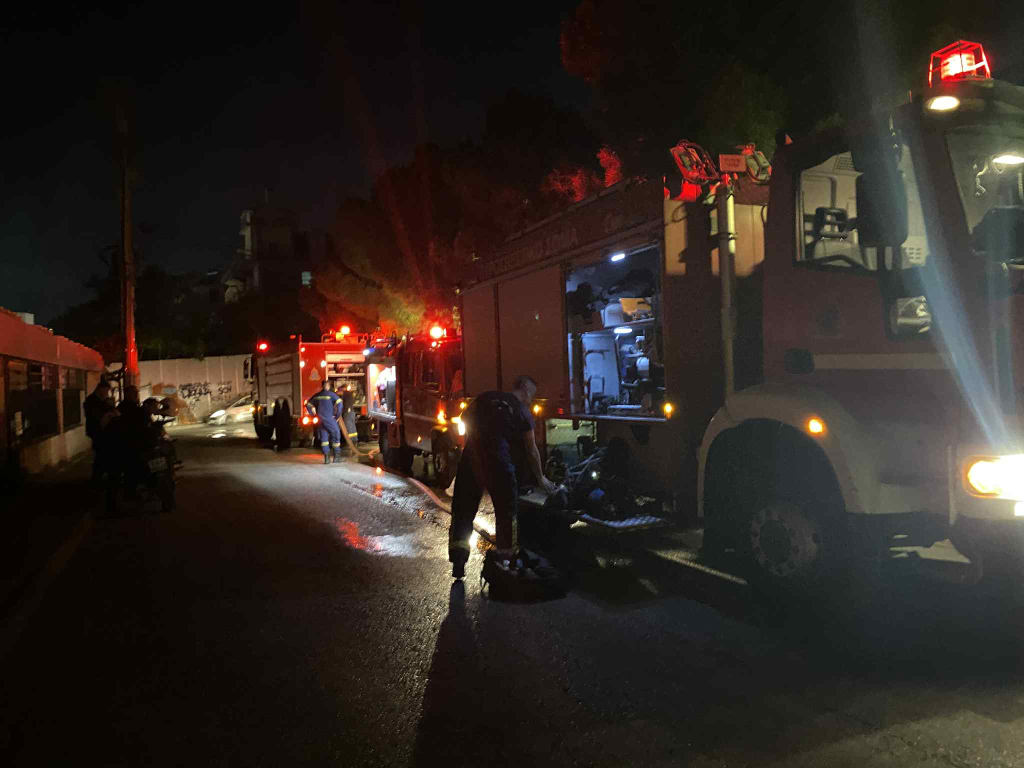 Συμβάντα ημέρας από το Πυροσβεστικό Σώμα