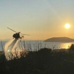 Παλαιά Φώκαια: Σε ύφεση η πυρκαγιά - Ισχυρές δυνάμεις συνεχίζουν να επιχειρούν