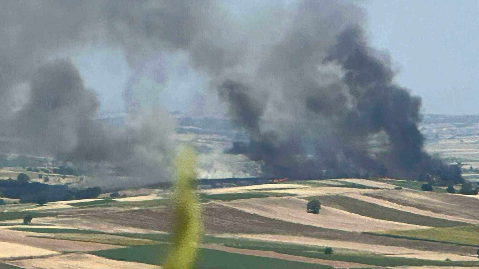 Πυρκαγιά σε γεωργική έκταση στο Ασημένιο Διδυμοτείχου
