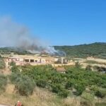 Πυρκαγιά σε αγροτοδασική έκταση στην περιοχή Νέα Πέραμος Καβάλας