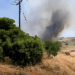 Πυρκαγιά σε αγροτοδασική έκταση στην περιοχή Λεοντάρι Βοιωτίας