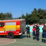 Ενημερωτική δράση στο 2ο Δημοτικό Σχολείο Αγίου Στεφάνου από τον Σύλλογο Εθελοντών Πολιτικής Προστασίας Αγίου Στεφάνου