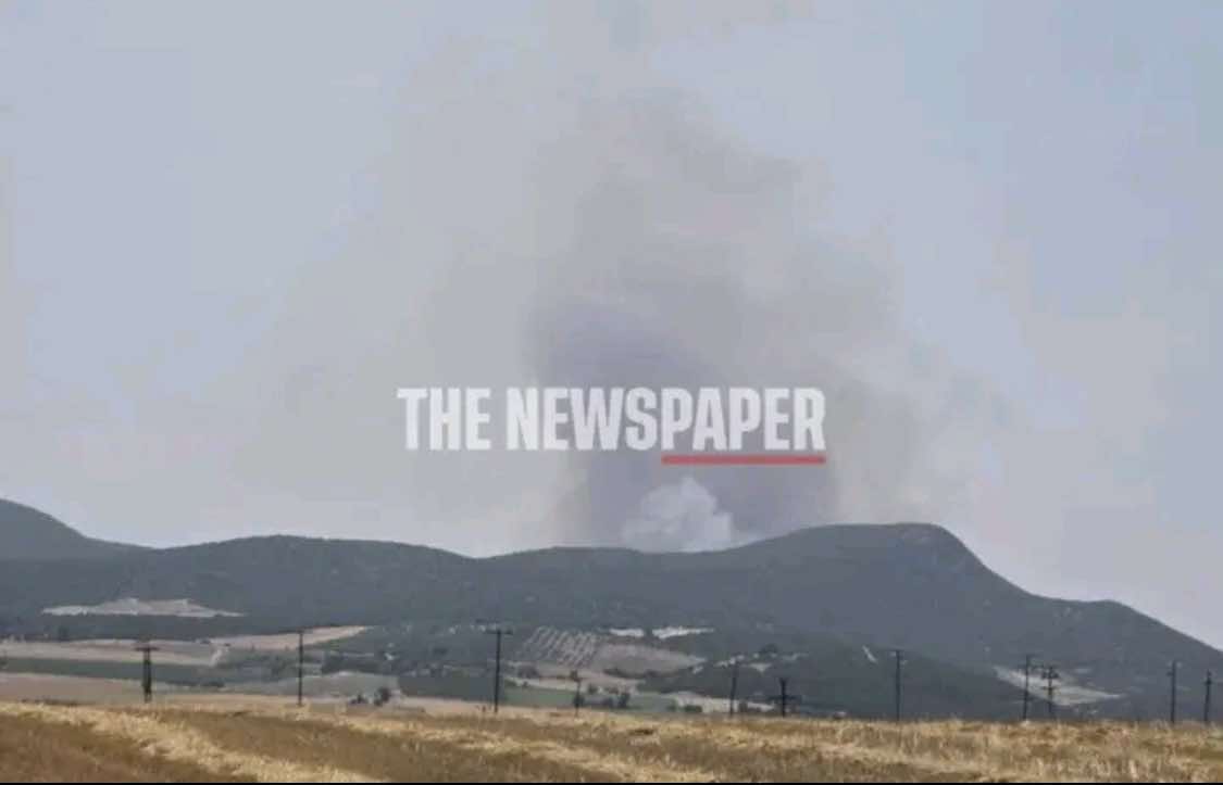 Πυρκαγιά σε χαμηλή βλάστηση στην Κοκκίνα Μαγνησίας