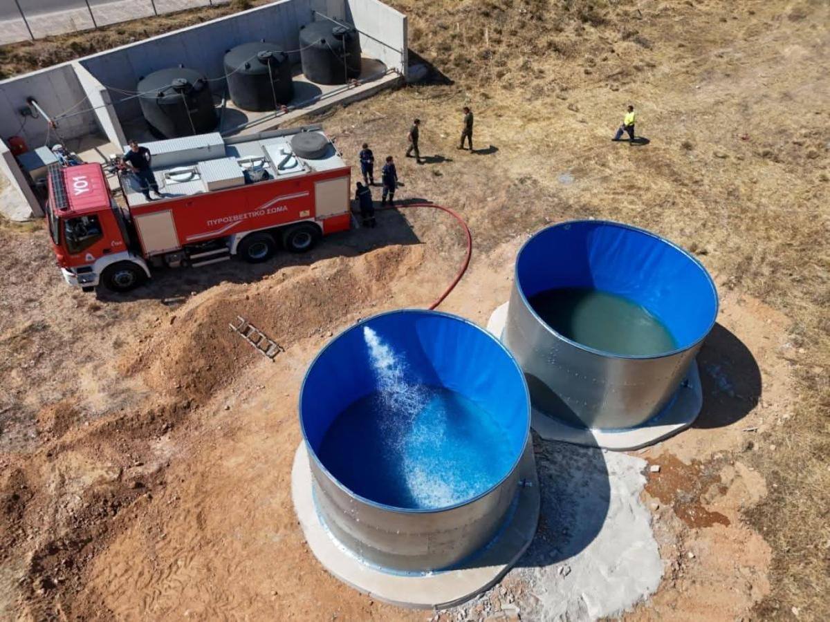 Νέα «όπλα» πυροπροστασίας στον Υμηττό από τον Δήμο Γλυφάδας – Σε πλήρη λειτουργία τρεις υδατοδεξαμενές