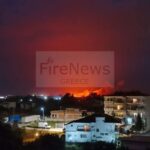 Πυρκαγιά σε χαμηλή βλάστηση στα Λουτρά Λαγκαδά Θεσσαλονίκης