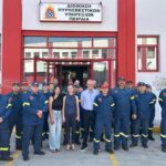 Επίσκεψη του Υφ. Κλιματικής Κρίσης Ευ. Τουρνά σε υπηρεσίες του Π.Σ στον Πειραιά και τη Σαλαμίνα