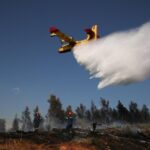Πυρκαγιά σε αγροτοδασική έκταση στην περιοχή Κάτω Ασίτες Ηρακλείου Κρήτης