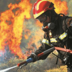 Πυρκαγιά σε δασική έκταση στους Αγίους Αναργύρους Σπάρτης