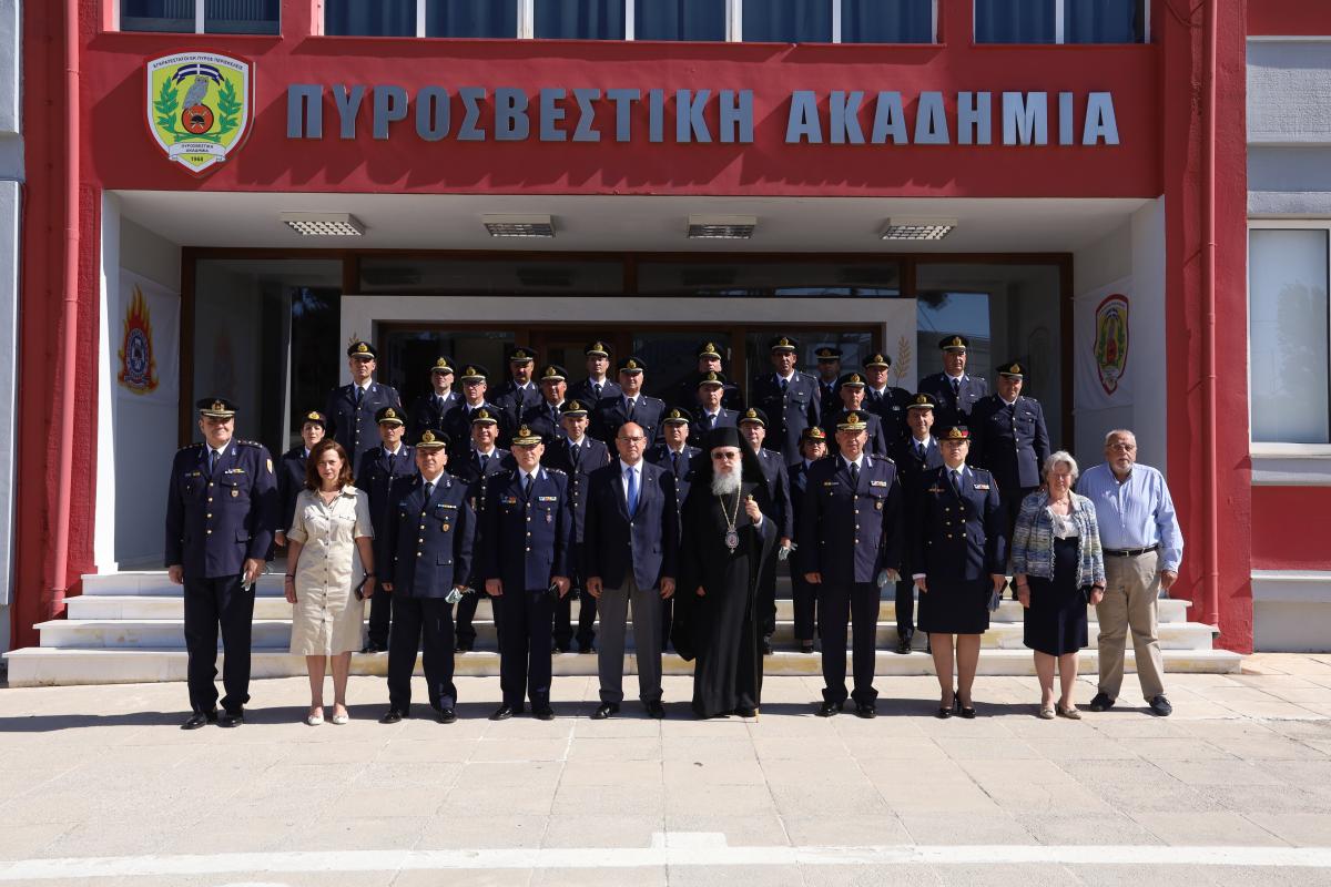Ορκίστηκαν οι 24 νέοι Ανθυποπυραγοί της Πυροσβεστικής Ακαδημίας