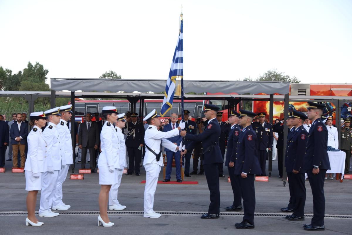 Ορκίστηκαν οι 28 νέοι Ανθυποπυραγοί της 50ης Εκπαιδευτικής Σειράς της Πυροσβεστικής Ακαδημίας