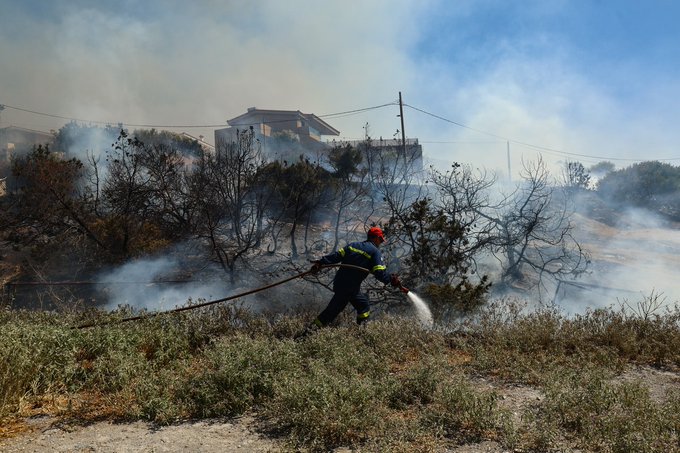 Πυροσβεστική: 43 αγροτοδασικές πυρκαγιές το τελευταίο 24ωρο