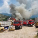 Πυρκαγιά σε υπαίθριο χώρο επιχείρησης στη ΒΙ.ΠΕ. Ιωαννίνων