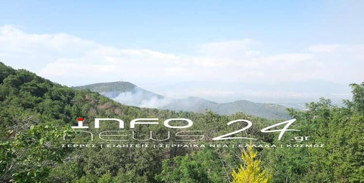 Οριοθετήθηκε η πυρκαγιά στο Κεφαλοχώρι Σερρών