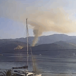 Πυρκαγιά σε υπαίθριο χώρο με απορρίμματα στην περιοχή Δράπανο Κεφαλονιάς