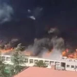 Πυρκαγιά στο Πανεπιστήμιο της Τούσια στην Ιταλία – Κατέρρευσε όροφος κτιρίου