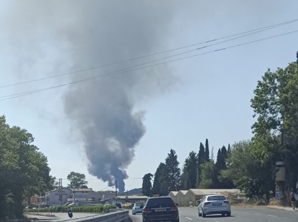 Πυρκαγιά σε υπαίθριο χώρο απορριμμάτων στους Πουλάδες Κέρκυρας