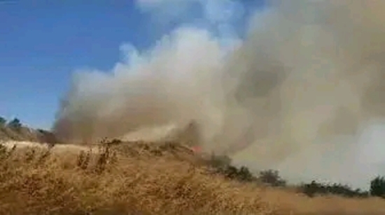 Πυρκαγιά σε χαμηλή βλάστηση εντός του ορυχείου της ΔΕΗ στο Αμύνταιο Φλώρινας Πυρκαγιά σε χαμηλή βλάστηση εντός του ορυχείου της ΔΕΗ στο Αμύνταιο Φλώρινας