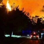 Πυρκαγιά σε αγροτοδασική έκταση στην περιοχή Γλυκάδι στη Θάσο