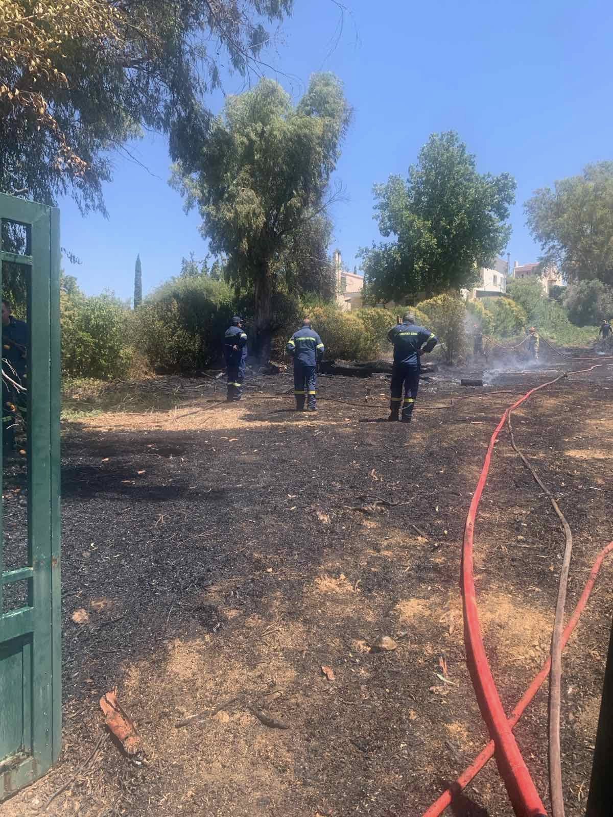 Άμεσα τέθηκε υπό έλεγχο η πυρκαγιά στην περιοχή Ήμερο Πεύκο στα Σπάτα Άμεσα τέθηκε υπό έλεγχο η πυρκαγιά στην περιοχή Ήμερο Πεύκο στα Σπάτα