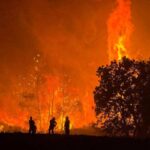 Περαιτέρω ενίσχυση των δυνάμεων στη μεγάλη πυρκαγιά στον Ωρωπό