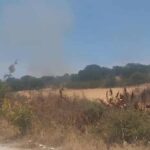 Πυρκαγιά σε αγροτοδασική έκταση στην περιοχή Πεζούλα Ξάνθης