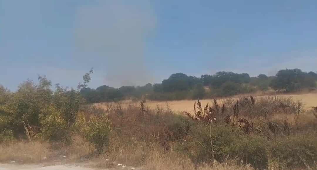 Πυρκαγιά σε αγροτοδασική έκταση στην περιοχή Πεζούλα Ξάνθης