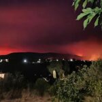 Σε εξέλιξη παραμένει η πυρκαγιά σε αγροτοδασική έκταση στα Κύθηρα
