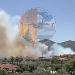 Πυρκαγιά σε δασική έκταση στο Γαρδίκι Θεσπρωτίας