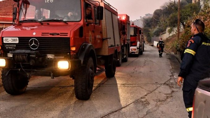 Συμβάντα ημέρας από το Πυροσβεστικό Σώμα