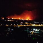 Ενισχύθηκαν οι δυνάμεις στην πυρκαγιά στην Άσσηρο Θεσσαλονίκης